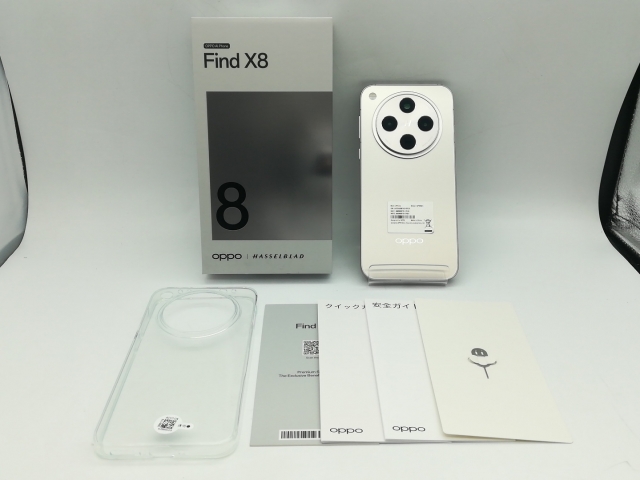 中古】Oppo 国内版 【SIMフリー】 OPPO Find X8 スターグレー