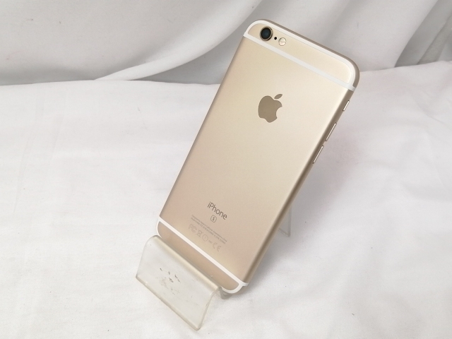 【中古】Apple docomo 【SIMロック解除済み】 iPhone 6s 128GB ゴールド MKQV2J/A【戸塚】保証期間１週間【ランクC】