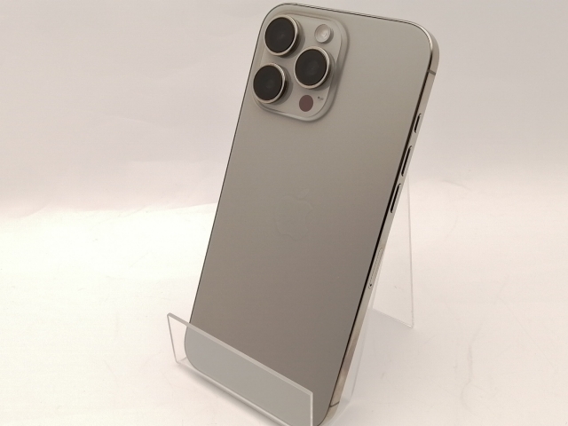 【中古】Apple 国内版 【SIMフリー】 iPhone 16 Pro Max 512GB ナチュラルチタニウム MYWP3J/A【神保町】保証期間１ヶ月【ランクB】