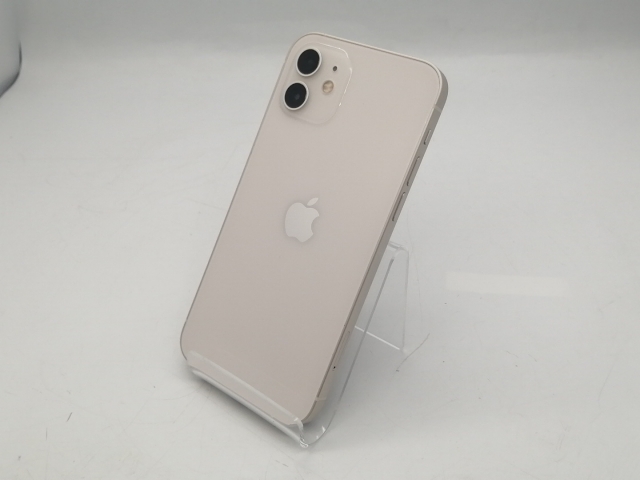 中古】Apple au 【SIMロックあり】 iPhone 12 64GB ホワイト MGHP3J/A