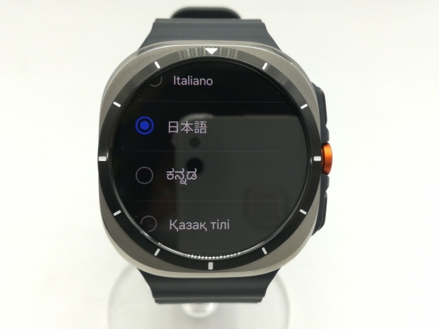 【中古】SAMSUNG Galaxy Watch Ultra (2025) LTEモデル SM-L705FZS5KDI [チタニウム シルバー]【町田】保証期間１ヶ月【ランクA】