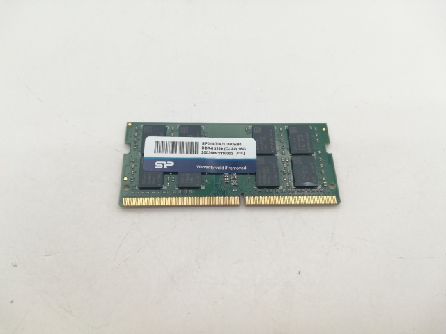 【中古】260PIN 16GB DDR4-3200(PC4-25600) SODIMM 【ノートPC用】【川崎駅前】保証期間１週間