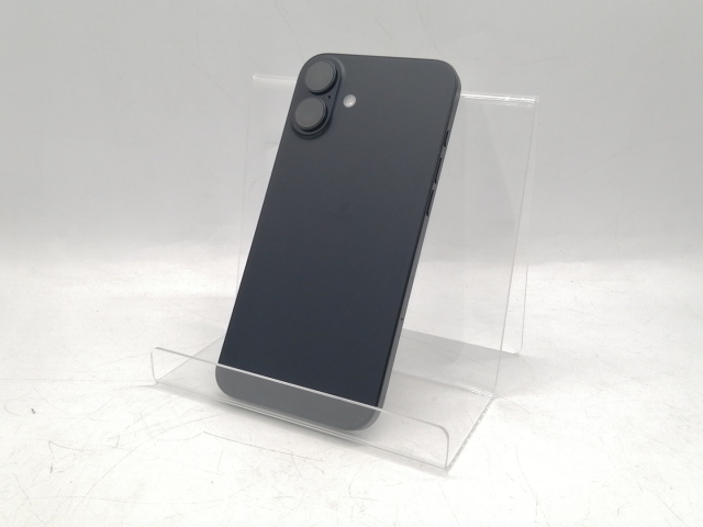 【中古】Apple 国内版 【SIMフリー】 iPhone 16 Plus 128GB ブラック MXVA3J/A【町田】保証期間１ヶ月【ランクA】