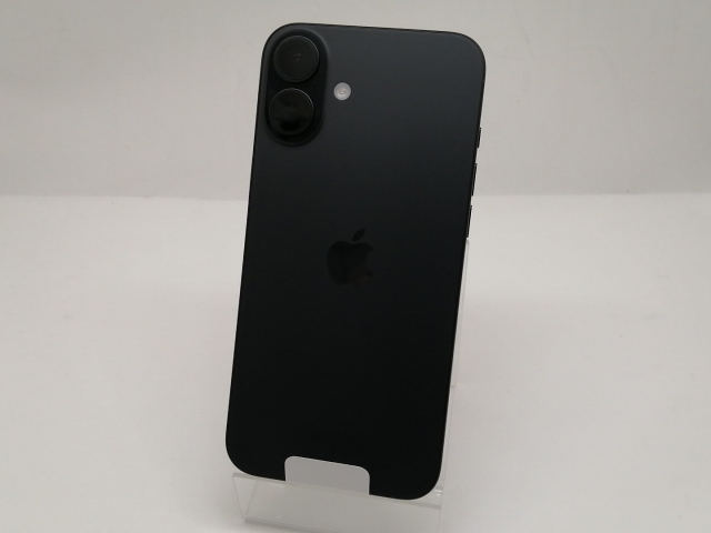 【未使用】Apple 国内版 【SIMフリー】 iPhone 16 Plus 128GB ブラック MXVA3J/A【宇田川】保証期間３ヶ月