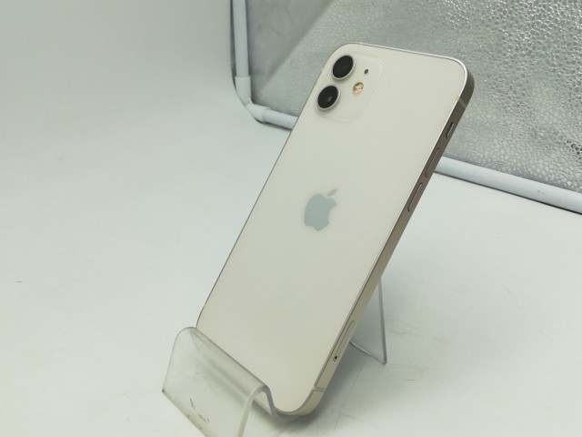 【中古】Apple SoftBank 【SIMロック解除済み】 iPhone 12 64GB ホワイト MGHP3J/A【鹿児島中町】保証期間１ヶ月【ランクA】