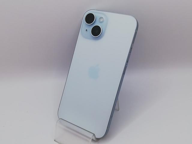 中古】Apple docomo 【SIMフリー】 iPhone 15 128GB ブルー MTML3J/A 