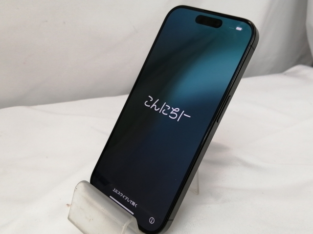 iPhone15 Pro[256GB] SIMフリー MTUC3J ブラックチタニウム