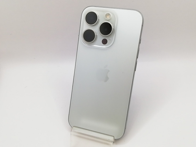 【中古】Apple 国内版 【SIMフリー】 iPhone 15 Pro 512GB ホワイトチタニウム MTUJ3J/A【戸塚】保証期間１ヶ月【ランクB】