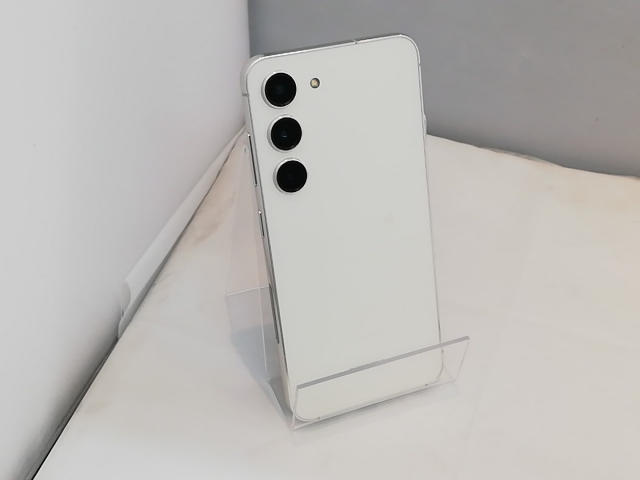 中古】SAMSUNG 楽天モバイル 【SIMフリー】 Galaxy S23 クリーム 8GB
