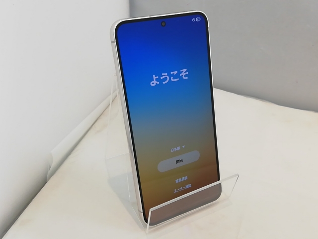 中古】SAMSUNG 楽天モバイル 【SIMフリー】 Galaxy S23 クリーム 8GB