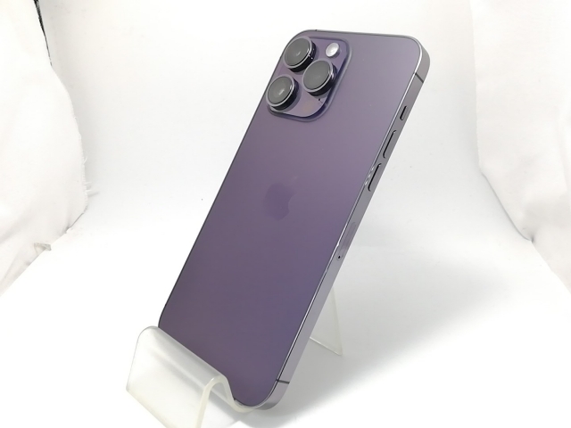 【中古】Apple 国内版 【SIMフリー】 iPhone 14 Pro Max 1TB ディープパープル MQ9N3J/A【戸塚】保証期間１週間【ランクC】