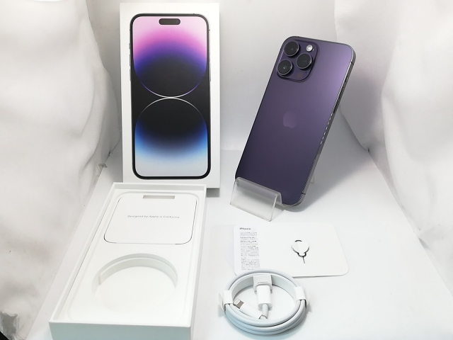 【中古】Apple 国内版 【SIMフリー】 iPhone 14 Pro Max 1TB ディープパープル MQ9N3J/A【戸塚】保証期間１週間【ランクC】_7