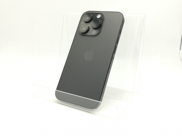【中古】Apple 国内版 【SIMフリー】 iPhone 14 Pro 256GB スペースブラック MQ0Q3J/A【町田】保証期間１週間【ランクC】