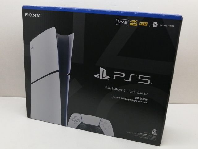 【未使用】SONY PlayStation5 デジタル・エディション 日本語専用 CFI-2200B01 [825GB]【仙台イービーンズ】保証期間３ヶ月 37,037円
