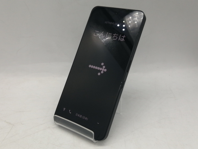 【中古】NOTHING 楽天モバイル 【SIMフリー】 Nothing Phone (3a) ブラック 8GB 128GB【町田】保証期間１ヶ月【ランクA】_1