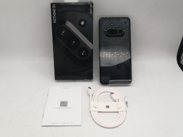 【中古】NOTHING 楽天モバイル 【SIMフリー】 Nothing Phone (3a) ブラック 8GB 128GB【町田】保証期間１ヶ月【ランクA】_4