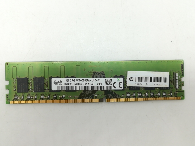 【中古】DDR4 16GB PC4-25600(DDR4-3200)【デスクトップPC用】【町田】保証期間１週間