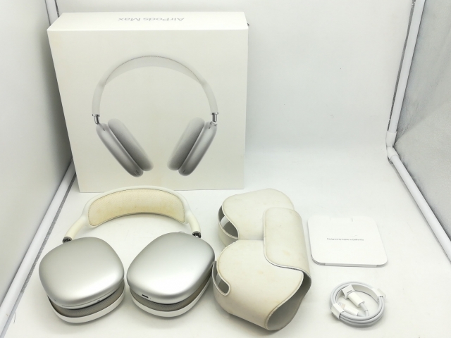 【中古】Apple AirPods Max（2020/Lightning） シルバー MGYJ3J/A【DS秋葉】保証期間１ヶ月_9