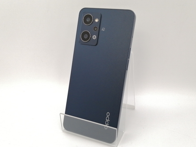 【中古】Oppo ymobile 【SIMフリー】 OPPO Reno7 A スターリーブラック 6GB 128GB A201OP【三宮センター】保証期間１ヶ月【ランクA】