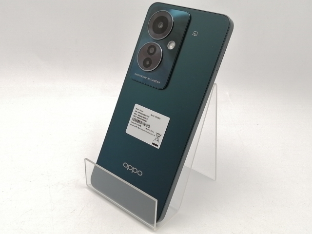 OPPO Reno11Aグリーン 新品 OPPO Reno11 A スマートフォン 本体 グリーン（ほぼ未使用） 【公式通販】