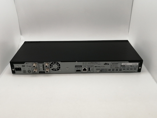 SHARP AQUOS 4Kレコーダー 4B-C20GT3 (2TB/2024）保証期間3ヶ月 SHARP