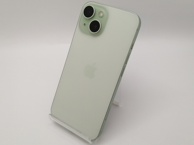 中古】Apple docomo 【SIMフリー】 iPhone 15 128GB グリーン MTMM3J/A 