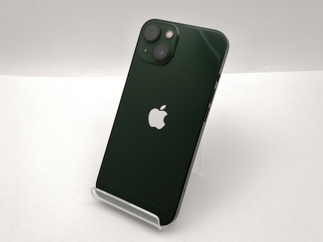 【中古】Apple 国内版 【SIMフリー】 iPhone 13 128GB グリーン MNGG3J/A【三宮センター】保証期間１ヶ月【ランクB】