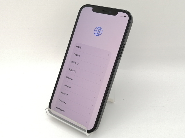 中古】Apple SoftBank 【SIMロック解除済み】 iPhone 12 64GB ブラック