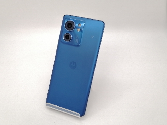 【中古】MOTOROLA 国内版 【SIMフリー】 motorola edge 40 ルナブルー 8GB 256GB PAY50002JP【三宮センター】保証期間１ヶ月【ランクB】