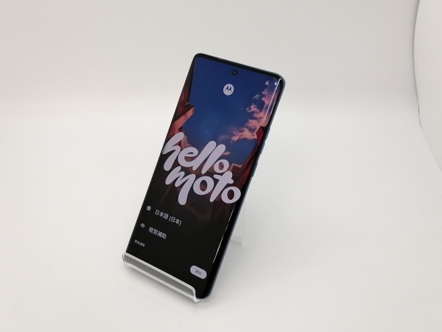 【中古】MOTOROLA 国内版 【SIMフリー】 motorola edge 40 ルナブルー 8GB 256GB PAY50002JP【三宮センター】保証期間１ヶ月【ランクB】