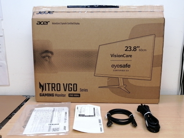 【中古】Acer VG240YM3bmiipx[23.8インチ/1920x1080/IPS/非光沢/DisplayPort/HDMI/180Hz]【三宮センター】保証期間１週間_6