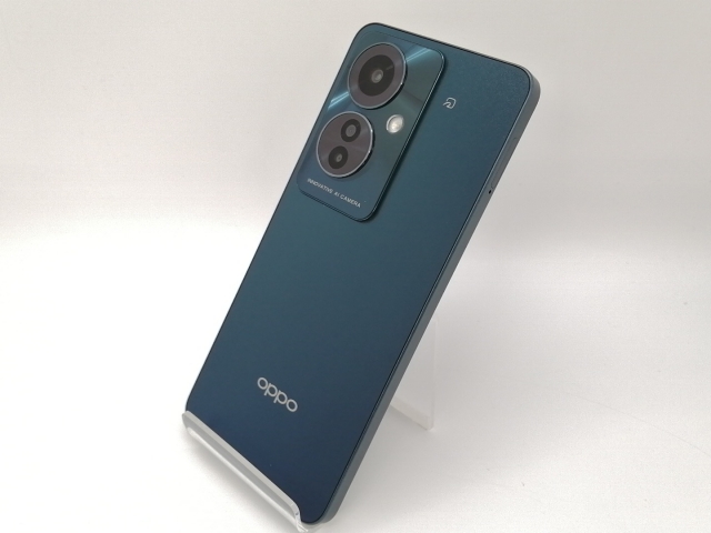 中古】Oppo 国内版 【SIMフリー】 OPPO Reno11 A ダークグリーン 8GB 