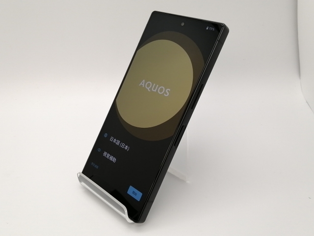 中古】SHARP 国内版 【SIMフリー】 AQUOS R10 チャコールブラック 12GB