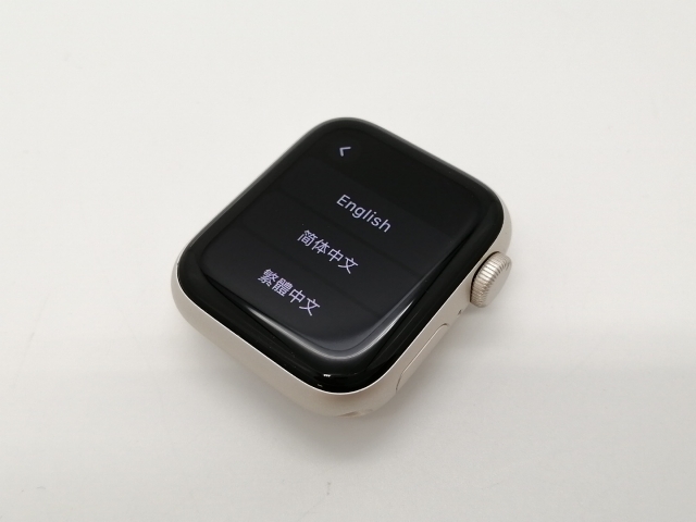 【中古】Apple Apple Watch SE2 40mm GPS スターライトアルミニウムケース (バンド無し)【三宮センター】保証期間１ヶ月【ランクB】