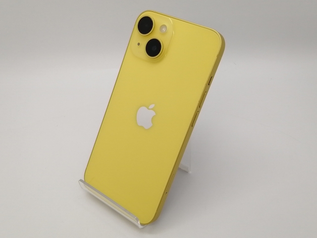 【中古】Apple 楽天モバイル 【SIMフリー】 iPhone 14 128GB イエロー MR3Q3J/A【三宮センター】保証期間１ヶ月【ランクA】