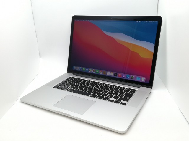 【中古】Apple MacBook Pro 15インチ CTO (Late 2013) Core i7(2.3G)/16G/512G(SSD)/Iris Pro【大須2】保証期間１ヶ月【ランクB】