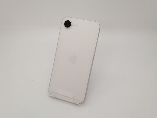 【未使用】Apple docomo 【SIMフリー】iPhone 16e 128GB ホワイト MD1R4J/A【札幌南2条】保証期間３ヶ月_1
