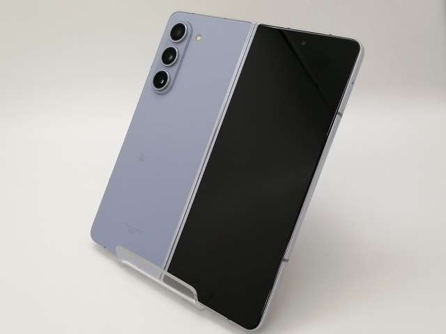 【中古】SAMSUNG au 【SIMフリー】 Galaxy Z Fold5 アイシーブルー 12GB 256GB SCG22【三宮センター】保証期間１ヶ月【ランクB】