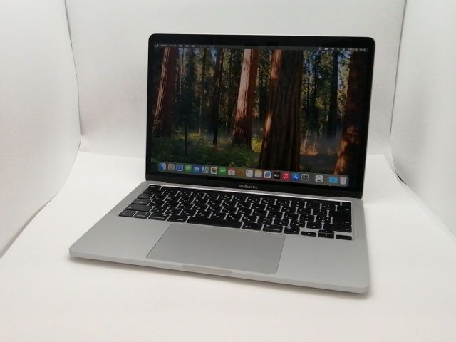 【中古】Apple MacBook Pro 13インチ M2(CPU:8C/GPU:10C) 8GB/512GB シルバー MNEQ3J/A (M2・2022)【三宮センター】保証期間１ヶ月【ランクC】