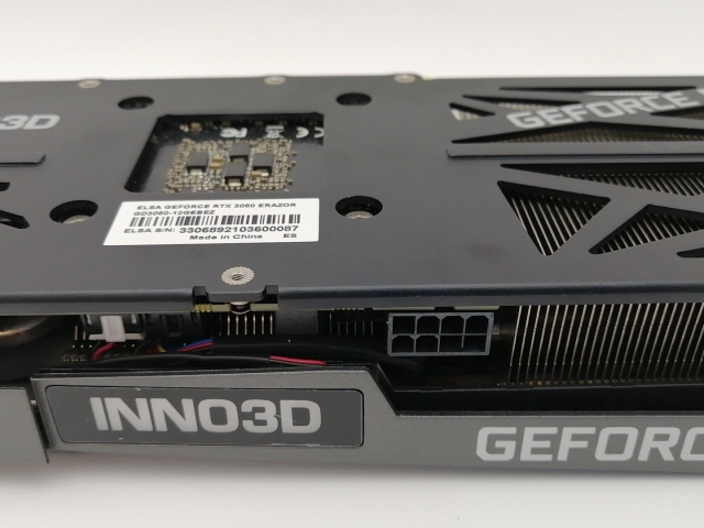 【中古】ELSA GeForce RTX 3060 ERAZOR (GD3060-12GEREZ) RTX3060/12GB(GDDR6)/PCI-E【三宮センター】保証期間１週間