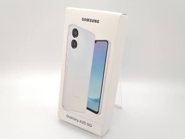 【未使用】SAMSUNG 楽天モバイル 【SIMフリー】 Galaxy A25 5G ライトブルー 4GB 64GB【三宮センター】保証期間３ヶ月