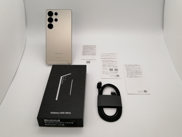 中古】SAMSUNG 国内版 【SIMフリー】 Galaxy S25 ピンクゴールド
