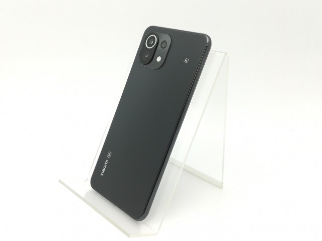 【中古】Xiaomi 国内版 【SIMフリー】 Mi 11 Lite 5G トリュフブラック 6GB 128GB M2101K9R【三宮センター】保証期間１ヶ月【ランクC】