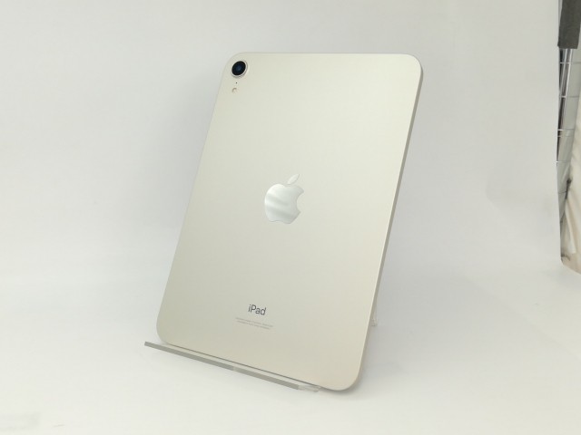 【中古】Apple iPad mini（第6世代/2021） Wi-Fiモデル 64GB スターライト MK7P3J/A【三宮センター】保証期間１ヶ月【ランクA】