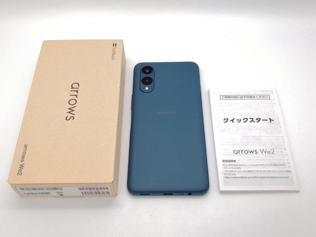 【中古】FCNT SoftBank 【SIMフリー】 arrows We2 ネイビーグリーン 4GB 64GB A402FC【三宮センター】保証期間１ヶ月【ランクA】_7