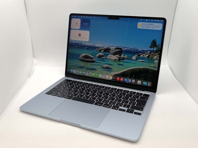 【中古】Apple MacBook Air 13インチ M5(CPU:10C/GPU:10C) 24GB/1TB スカイブルー MDHK4J/A (13インチ,M5)【三宮センター】保証期間１ヶ月【ランクA】