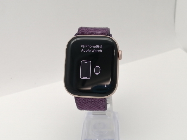 【中古】Apple Apple Watch Series10 46mm Cellular ローズゴールドアルミニウムケース/プラムスポーツループ MWY83J/A【三宮センター】保証期間１ヶ月【ランクA】