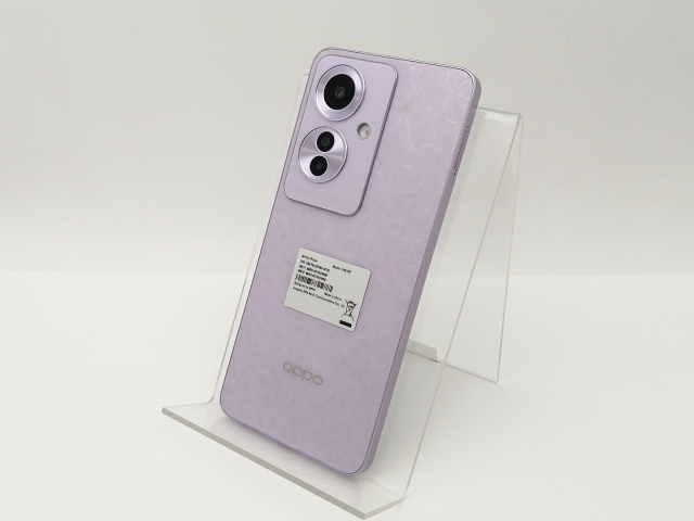 中古】Oppo ymobile 【SIMフリー】 OPPO Reno11 A コーラルパープル