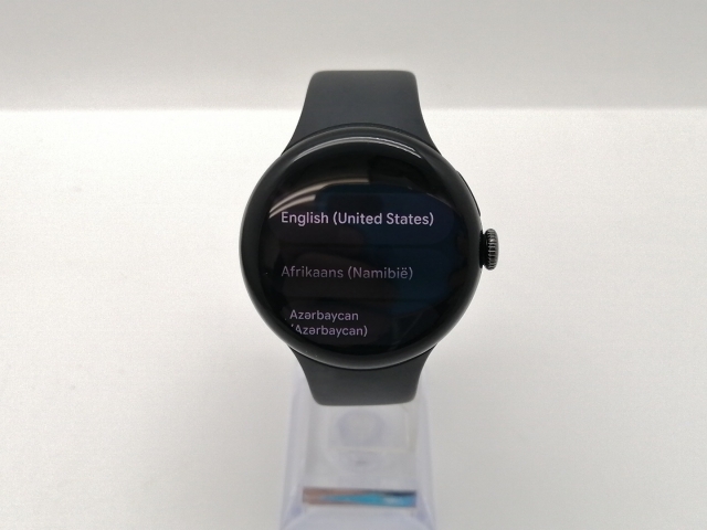 【中古】Google Pixel Watch4 Wi-Fiモデル 41mm Matte Black アルミケース/Obsidian アクティブ バンド【三宮センター】保証期間１ヶ月【ランクB】
