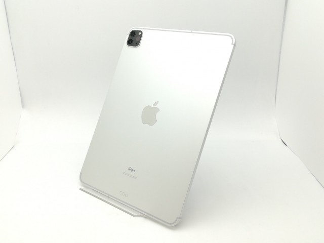 【中古】Apple au 【SIMロック解除済み】 iPad Pro 11インチ（第2世代） Cellular 128GB シルバー MY2W2J/A【三宮センター】保証期間１ヶ